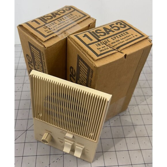 Vintage NuTone ISA-53 Inside Speaker Intercom System Lot Of 3 NOS Beige Scoville - Picture 10 of 10